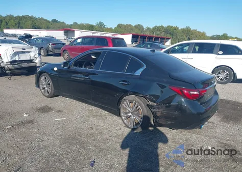 2018 Infiniti Q50 3.0T Sport from USA, damaged, VIN JN1EV7AR8JM442776